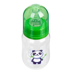 A0104 BUTELKA 125ML ZIELONA PANDA