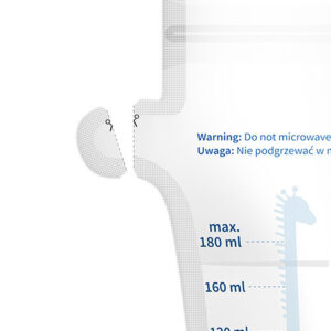 1084 WORECZKI 180ML DO PRZECHOWYWANIA POKARMU 30SZT