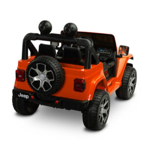 TERENOWY POJAZD NA AKUMULATOR JEEP RUBICON ORANGE