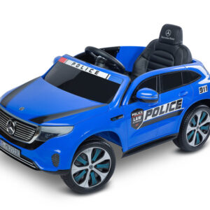 POJAZD NA AKUMULATOR MERCEDES BENZ EQC POLICJA BLUE