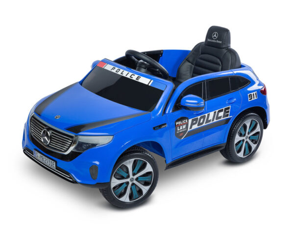 POJAZD NA AKUMULATOR MERCEDES BENZ EQC POLICJA BLUE