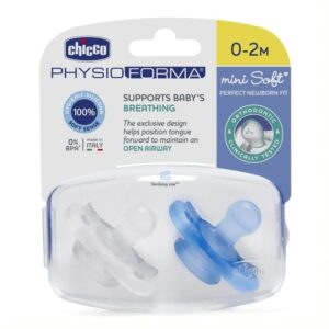 128426 SMOCZEK PHYSIOFORMA MINI SILIKONOWY 0-2M 2SZT CH£OPCZYK