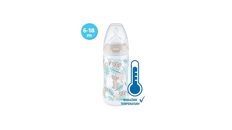 741764 BUTELKA 300ML WSKANIK TEMPERATURY DISNEY KRÓL LEW