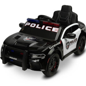 POJAZD AKUMULATOROWY DODGE CHARGER POLICJA BLACK