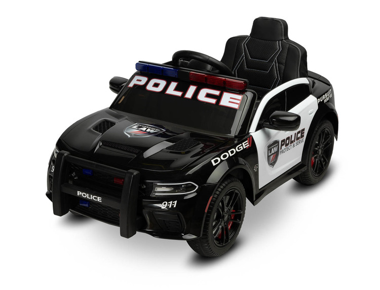 POJAZD AKUMULATOROWY DODGE CHARGER POLICJA BLACK