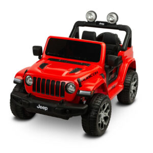 TERENOWY POJAZD NA AKUMULATOR JEEP RUBICON RED