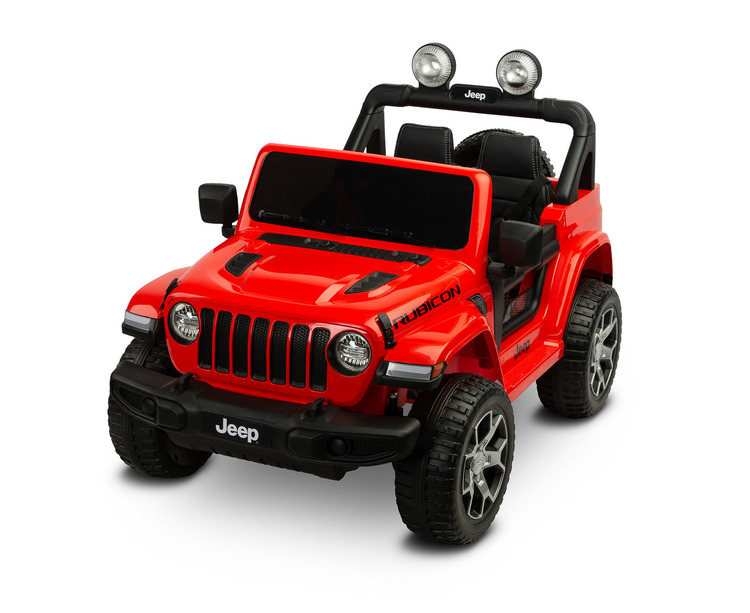 TERENOWY POJAZD NA AKUMULATOR JEEP RUBICON RED