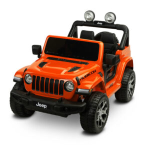 TERENOWY POJAZD NA AKUMULATOR JEEP RUBICON ORANGE