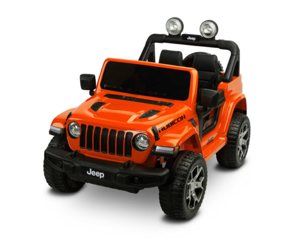 TERENOWY POJAZD NA AKUMULATOR JEEP RUBICON ORANGE