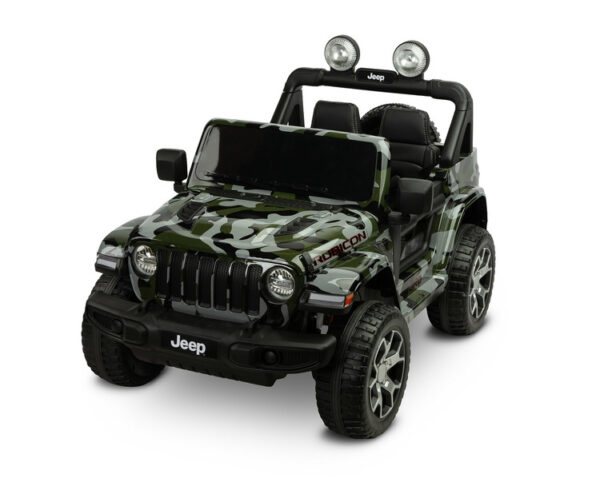 TERENOWY POJAZD NA AKUMULATOR JEEP RUBICON CAMO