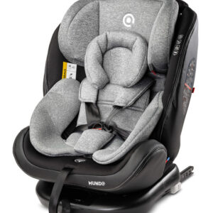 FOTELIK MUNDO 0-36 KG ISOFIX GREY