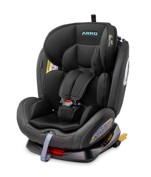 FOTELIK ARRO 0-36 ISOFIX BLACK